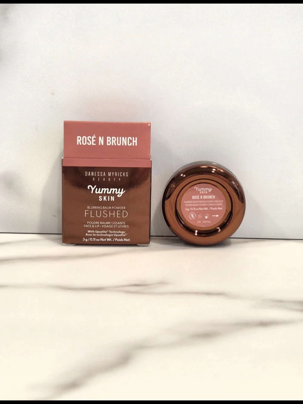 Danessa Myricks Beauty Yummy Skin Blurring Balm Powder Flushed In Rose N Brunch
